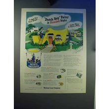 1949 Dutch Boy Paint Ad - Blended Right