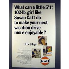 1966 Gulf Oil Ad - Make Next Drive More Enjoyable