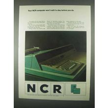 1967 NCR 315 Computer Ad - Won't Call it A Day