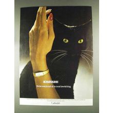 1979 Movado Golden Silhouette Watch Ad - Bewitching