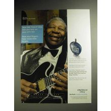 2001 One Touch Ultra Blood Monitor Ad - B.B. King