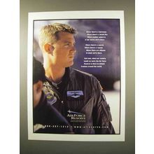 2001 Air Force Reserve Ad - Where There's A Hurricane