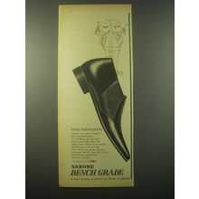 1965 Saxone Granton Shoes Ad - Duel Personality