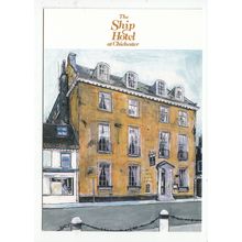 The Ship Hotel Chichester Postcard West Sussex