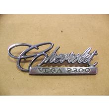 1970 71 72 Chevrolet Vega 2300 Script Emblem #9870383 GM Chevy