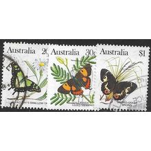 1981 3 different values - fine used (o)