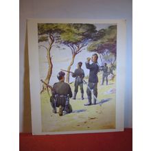 6th GURKHA RIFLES by A C Lovett unused postcard art National Army Museum =
