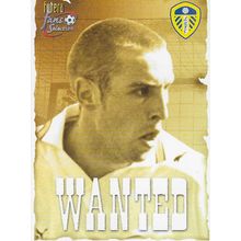 Futera's Leeds Utd 2000 Fans' Selection: Wanted - Card No. 150, Huckerby