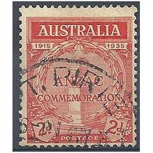 Australia 1935 SG154 2d Scarlet ANZAC Commemorative Fine Used.
