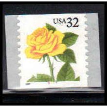 3054 32c Yellow Rose Very Fine MNH CNS 6777 PA6936