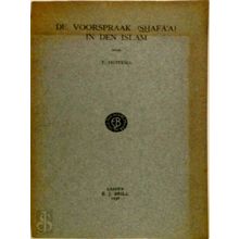 De Voorspraak (S1afa) in den Islam by T. Huitema