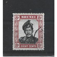 Brunei.SG105 8c Sultan Omar Ali Saifuddin.Fine Used.Aug25k