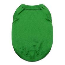 Cotton Dog Tank - Emerald Green Medium