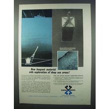 1962 General Motors Ad - Buoyant Material Deep Sea