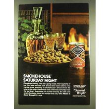 1977 Blue Diamond Smokehouse Almonds Ad - Saturday