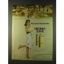 1979 Virginia Slims Cigarettes Ad, Back Seat To Husband