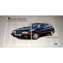 1987 Ford Sierra 2.8i Ghia 4x4 Estate Car Ad