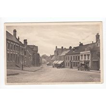 Market Street Wymondham Postcard 1917 Norfolk