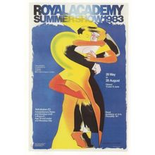 Allen Jones Paso Doble 1983 Painting RA Exhibition Postcard