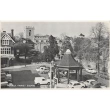 Enfield Market Square Double Diamond Beer Sign Postcard