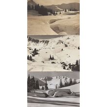 Adelboden Winter Wonderland 3x Switzerland Snow Postcard s