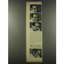 1956 WQXR Radio Ad - There's no question that it's easier to sell your prospect