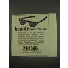 1956 McCall's Magazine Ad - Beauty under the sun