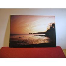 SUNSET, STUDLAND, DORSET unused postcard by F K C Pike =