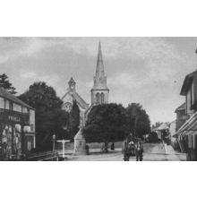 St Lawrence Parish Church Hurstpierpoint Sussex Postcard