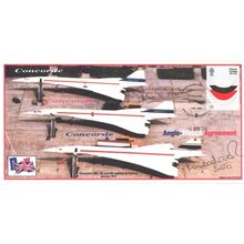 Peter Baker & Robert Woodcock French Anglo Concorde LTD TO 1 Hand Signed FDC