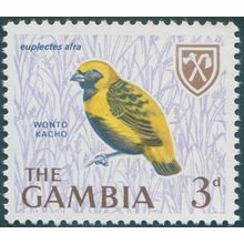 Gambia 1966 3d Golden Bishop SG237 MNH