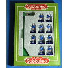 Subbuteo lw team ref 618 CHELSEA COMPLETE SET IN CORRECT LABEL BOX