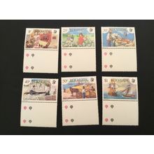 ICOLLECTZONE Bermuda 406-411 margin set VF NH