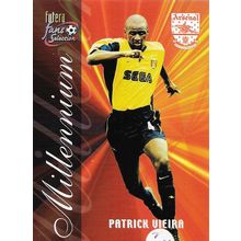 Futera's Arsenal 2000 Fans' Selection: Millennium - Card No. 140, Vieira (Patric