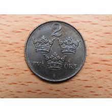 Sweden 1947 2 Ore Coin