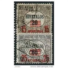1921 Michel D9/D10 - #4 fine used (o)