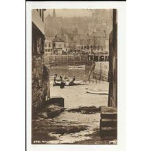 Yorkshire WHITBY View (Harbour) Postcard by Judges (3931)
