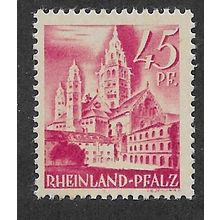 GER 1947 UM 45pf 'RHEINLAND PFALZ' (EBID65-648)