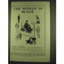 1913 The Woman in Black Novel Ad - E.C. Bentley