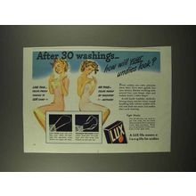 1944 Lux Soap Ad - After 30 Washings Your Undies Look