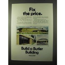 1971 Butler Buildings Ad - Fix The Price