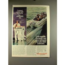 1977 Johnson 55 Outboard Motor Ad - Power Economy