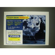 2002 Vivarin Medicine Ad - Vivarin Heroes Profile XI