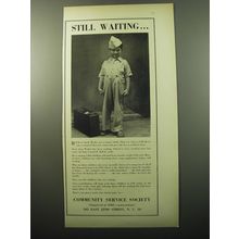 1950 Community Service Society Ad - Still Waiting
