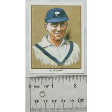 Yorkshire Test Cricketers Card No. 13 M. Leyland