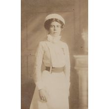 Housemaid Antique Lady Servant Postcard