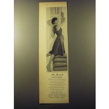 1960 Bonwit Teller Ad - Dress by Richard Cole - Miss Bonwit's Culotte-Dress