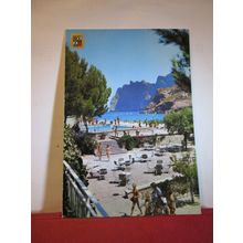 CALA DE SAN VINCENTE, MALLORCA, SPAIN used vintage postcard 1974 pm =