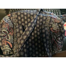 Vera Bradley Retired Classic Navy Duffel\Shoulder Bag