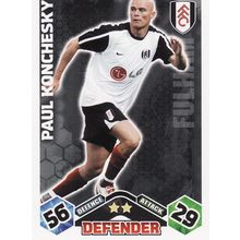 Match Attax 2009/2010 Paul Konchesky Fulham